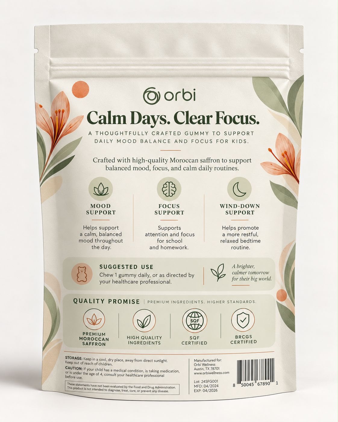 ORBI FOCUS GUMMIES