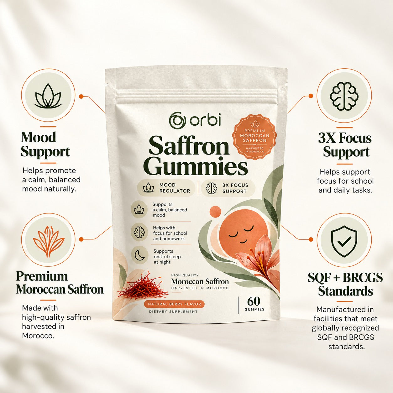 ORBI FOCUS GUMMIES